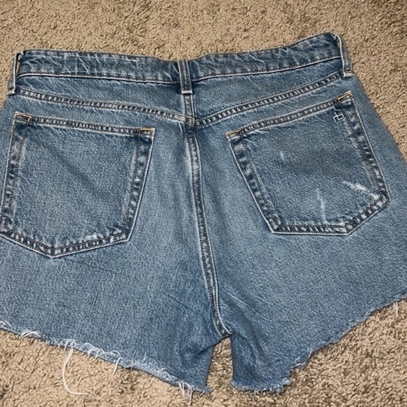 Women’s Rag & Bone Dre low rise relaxed fit boyfriend denim shorts size 27‎ - Picture 5 of 5